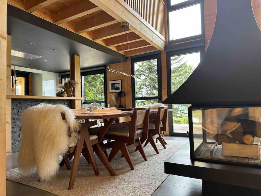 Chalet D'Architecte Avec Vue Panoramique 拉富 外观 照片