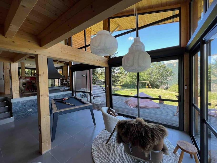 Chalet D'Architecte Avec Vue Panoramique 拉富 外观 照片