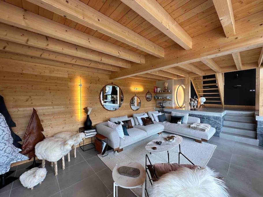 Chalet D'Architecte Avec Vue Panoramique 拉富 外观 照片