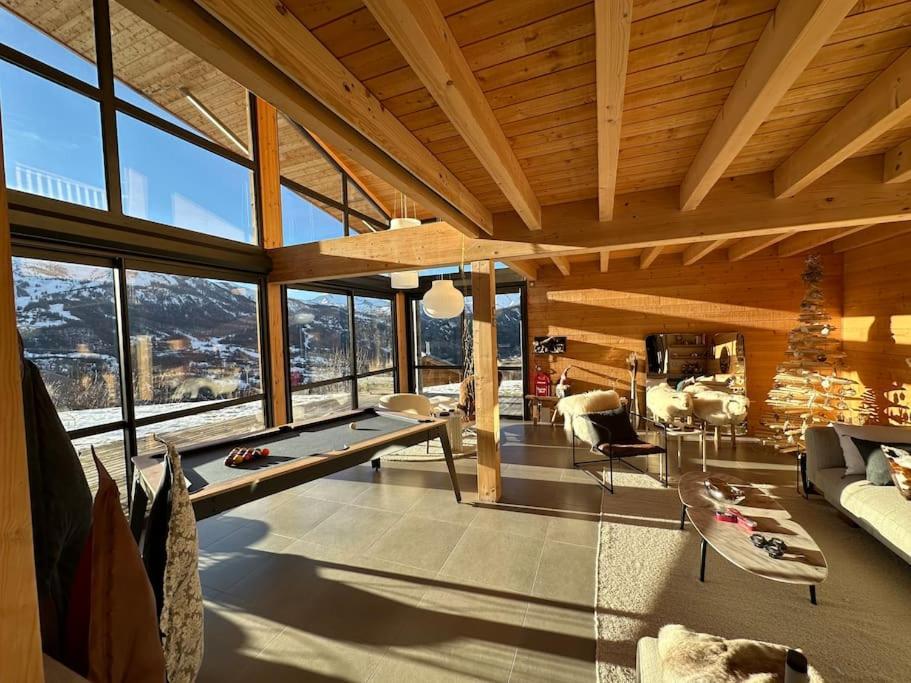 Chalet D'Architecte Avec Vue Panoramique 拉富 外观 照片