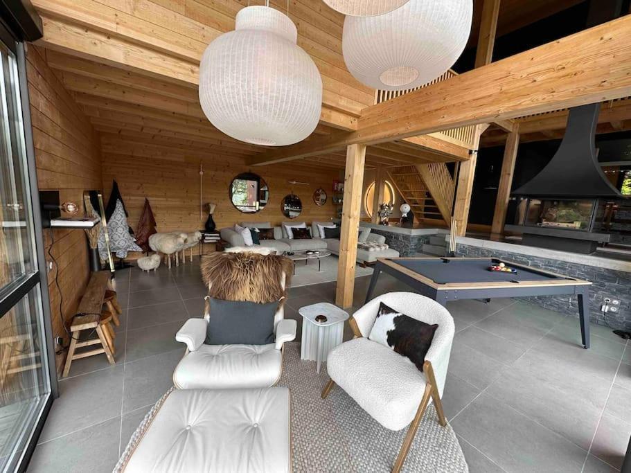 Chalet D'Architecte Avec Vue Panoramique 拉富 外观 照片